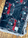 Travel Mandan GIRLS Mayhem Minky Fur Blanket