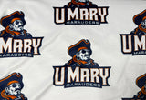 Travel University of Mary Minky Fur Blanket