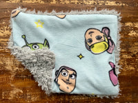 Fleece Toy Story Fur Car Seat Blanket