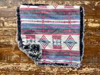 Aztec Flannel Fur Car Seat Blanket