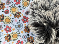 Mini Baby Western Chicks Minky Fur Blanket