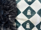 Adult Ghost Minky Fur Blanket