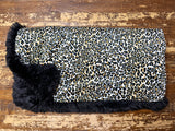 Toddler Leopard Minky Fur Blanket