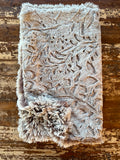 Mini Baby Leaf Minky Fur Blanket