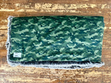 Toddler Camouflage Minky Fur Blanket
