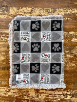 Dog Flannel Fur Car Seat Blanket