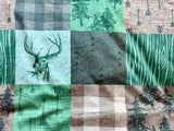 Adult Rustic Wilderness Minky Fur Blanket