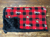 Adult XL Nebraska Fleece Fur Blanket