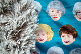 Adult Golden Girls Minky Fur Blanket