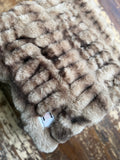 Mini Baby Mocha Enzo Fur Blanket
