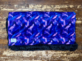 Toddler Purple Minky Fur Blanket