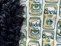 Adult Beer Minky Fur Blanket