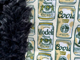Adult Beer Minky Fur Blanket