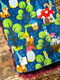 Mini Baby Gnome Minky Fur Blanket