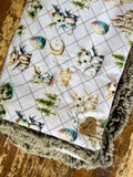 Toddler Dragon Minky Fur Blanket