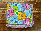 Carebears Minky Fur Car seat Blanket