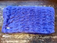 Adult Enzo Purple Minky on Minky Blanket