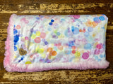 Toddler Rainbow Minky Fur Blanket