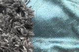 Mini Baby Midnight Floral Minky Fur Blanket