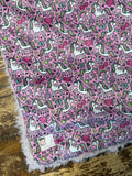 Unicorn Minky Fur Car seat Blanket