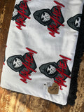 SALE Travel Mandan Mayhem Minky Fur Blanket