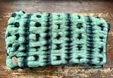 Adult Enzo Ivy Green Minky on Minky Blanket