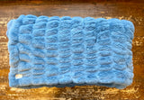 Adult Enzo Sky Blue Minky on Minky Blanket