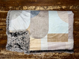 Adult Neutral Drift Minky Fur Blanket