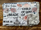 Adult Faith Minky Fur Blanket