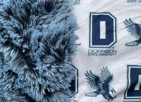 Adult Dickinson Bluejays Minky Fur Blanket