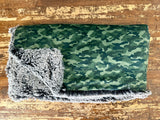 Toddler Camouflage Minky Fur Blanket