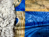 Adult Farm Life Minky Fur Blanket