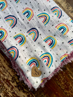 Toddler Rainbow Embrace and Fur Blanket
