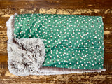 Adult Sweet as Honey Minky Fur Blanket