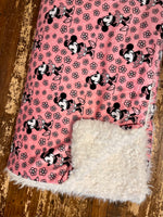 Adult Minnie Minky Fur Blanket