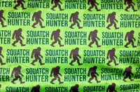 Toddler Squatch Hunter Minky Fur Blanket