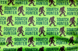 Toddler Squatch Hunter Minky Fur Blanket