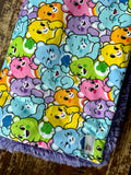 Toddler Carebear Minky Fur Blanket