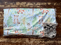 Toddler Cozy Critters Minky Fur Blanket