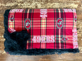 Adult 49ers Fleece Fur Blanket