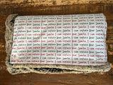 Adult Santa Letter Minky Fur Blanket