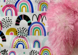 Baby Rainbows Minky Fur Blanket