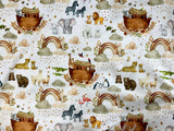 Baby Noahs Ark Minky Fur Blanket