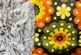 Toddler Vintage Floral Minky Fur Blanket