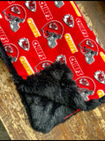 Adult Football Fleece Fur Blanket