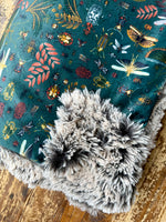 Adult Bugs Minky Fur Blanket