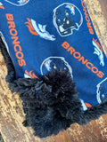 Adult Broncos Fleece Fur Blanket