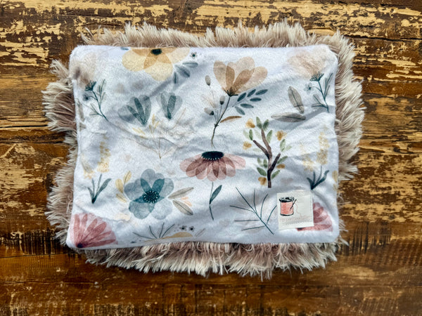 Minky Fur Lovey Blanket