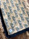 Adult Motorcycle Minky Fur Blanket