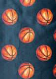 Adult Basketball Minky Fur Blanket